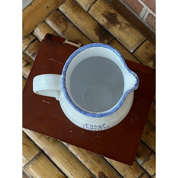 Vintage Casal Thaulero Wine Pitcher Jug by Castelli Italy - Picture 4 of 10